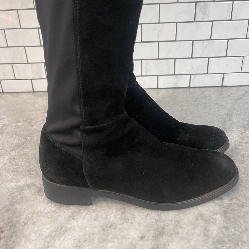 Blondo Boots Womens 11 Black Knee High Waterproof Boho Classic Shoes - Picture 3 of 10